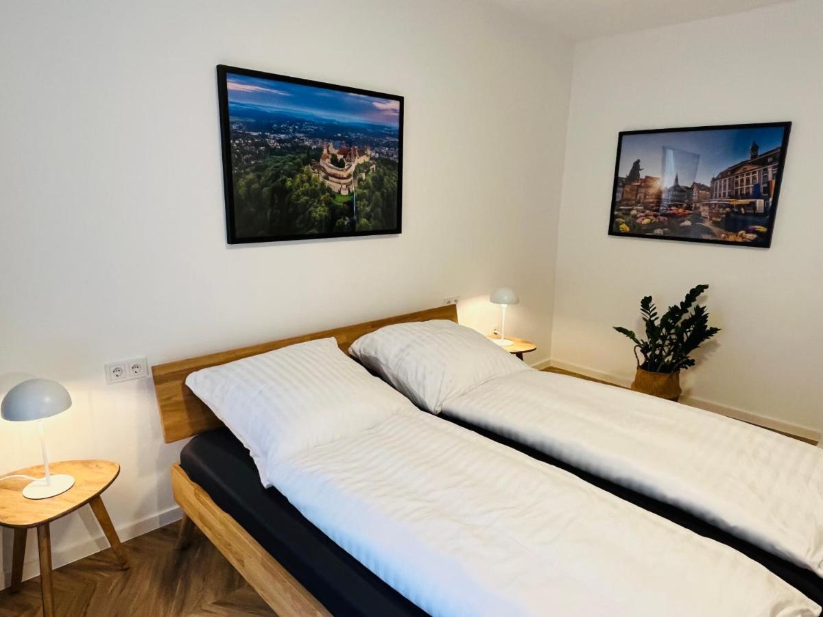 Ferienwohnungen An Der Salvatorkirche - Exklusiv-Apartments Mit Terrasse 科堡 外观 照片