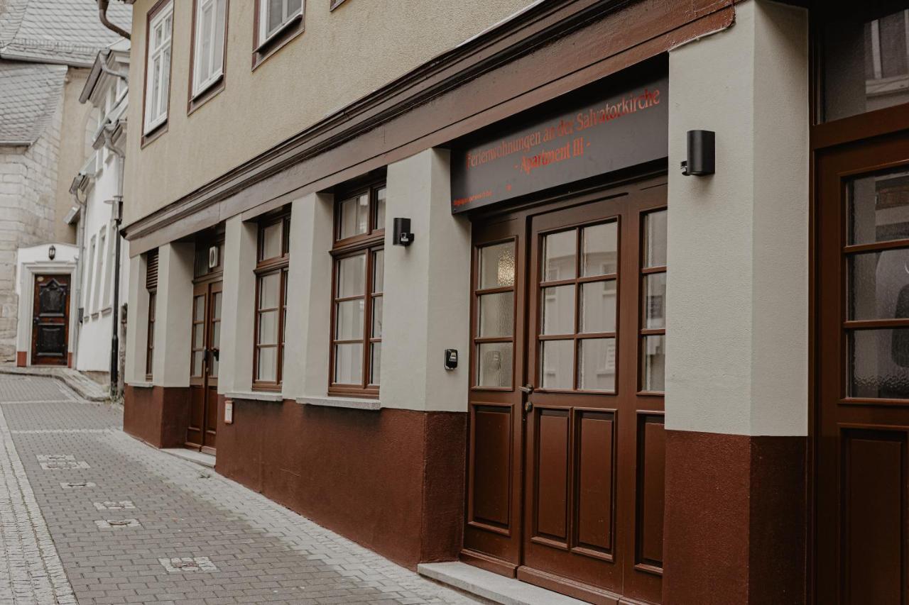 Ferienwohnungen An Der Salvatorkirche - Exklusiv-Apartments Mit Terrasse 科堡 外观 照片