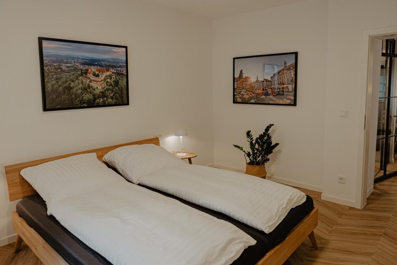 Ferienwohnungen An Der Salvatorkirche - Exklusiv-Apartments Mit Terrasse 科堡 外观 照片